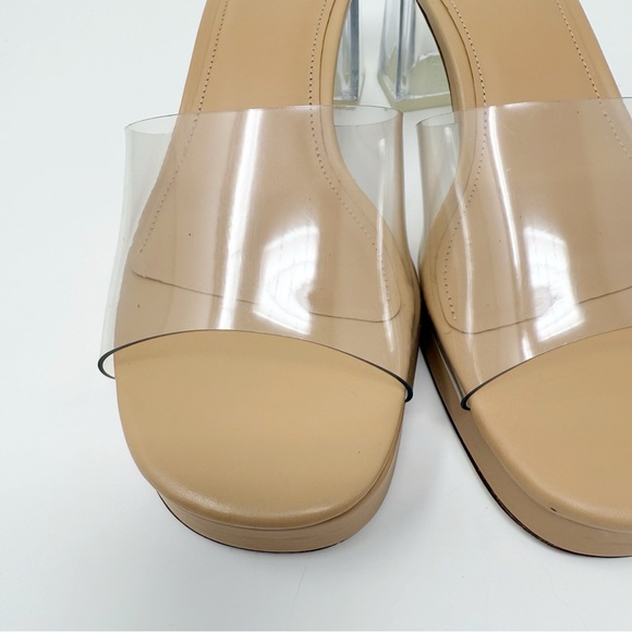 New Larroude Jenn Lucite Sandal Sz US 8.5 - Picture 6 of 15